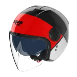 Casco Nolan N20-2 Visor Blocco Nero Rosso Antracite