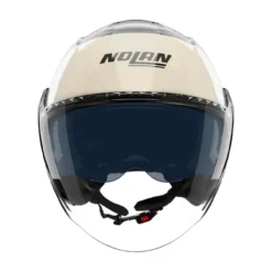 Casco Nolan N20-2 Visor Blocco Nero Avorio Verde Antracite