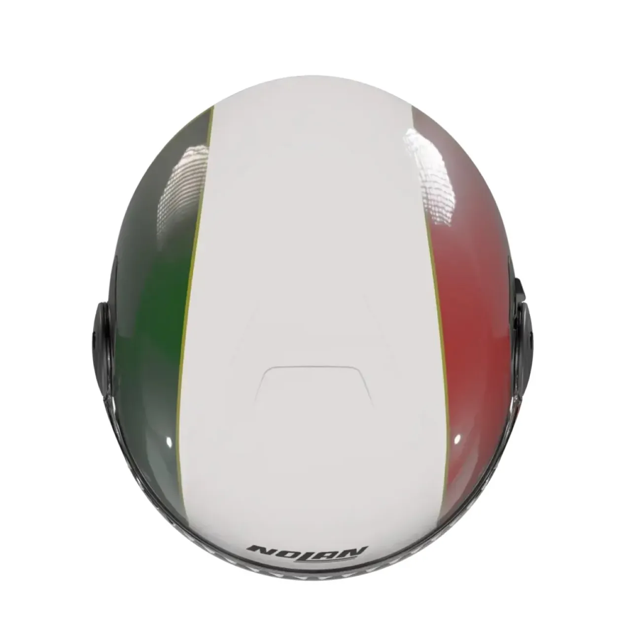 Casco Nolan N20-2 Visor Tricolore Bianco Verde Rosso
