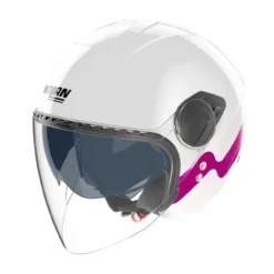 Casco Nolan N20-2 Visor Zefiro Bianco Fucsia