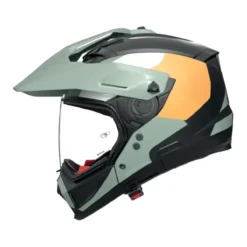 Casco Nolan N70-2 X 06 Selvado Nero Verde Grigio Bianco Arancione