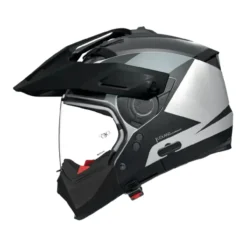 Casco Nolan N70-2 X 06 Turbine Bianco Nero Grigio