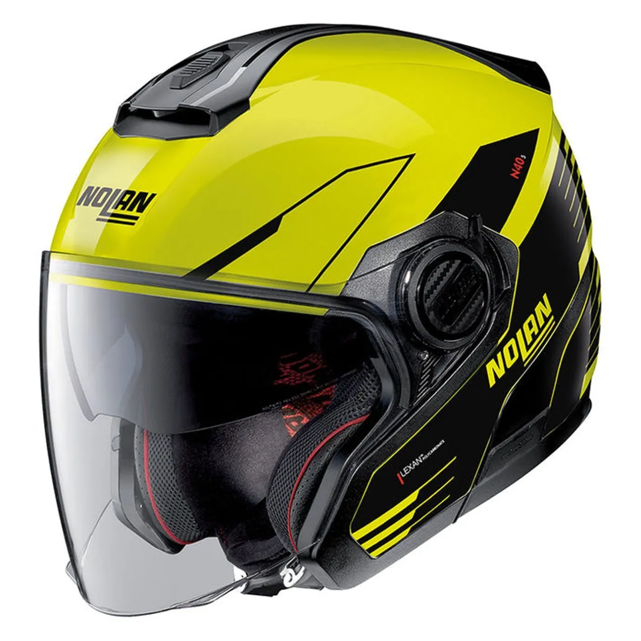 Casco Nolan N40-5 06 Zefiro N-com Led Yellow