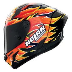 Casco Nolan X-804 Rs REPLICA IANNONE Rosso Arancione Giallo