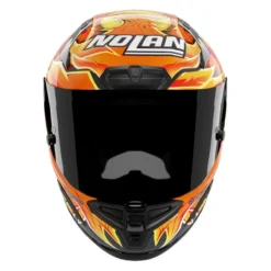 Casco Nolan X-804 Rs REPLICA IANNONE Rosso Arancione Giallo