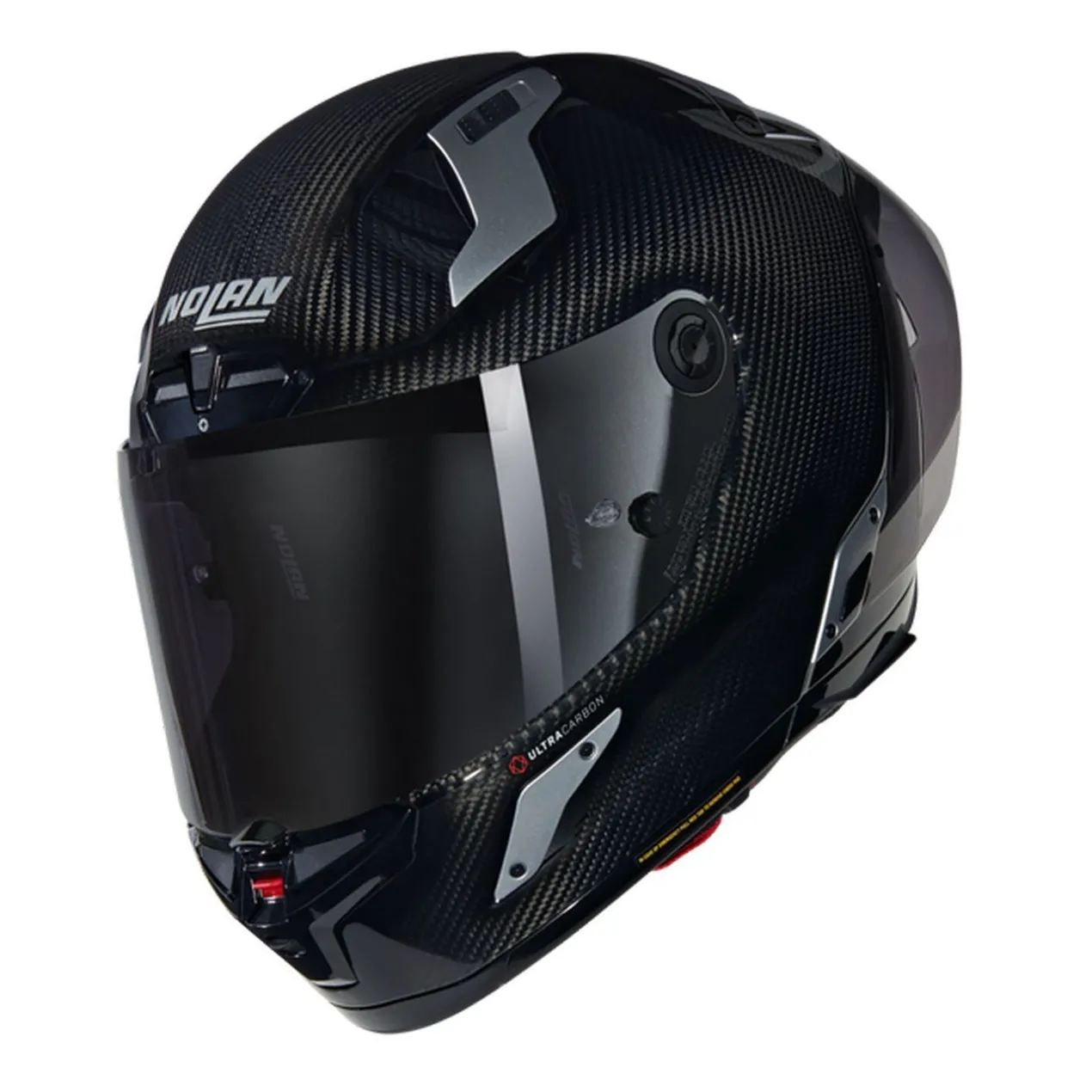 Casco Nolan X-804 Rs U.c. Argento Carbonio Argento