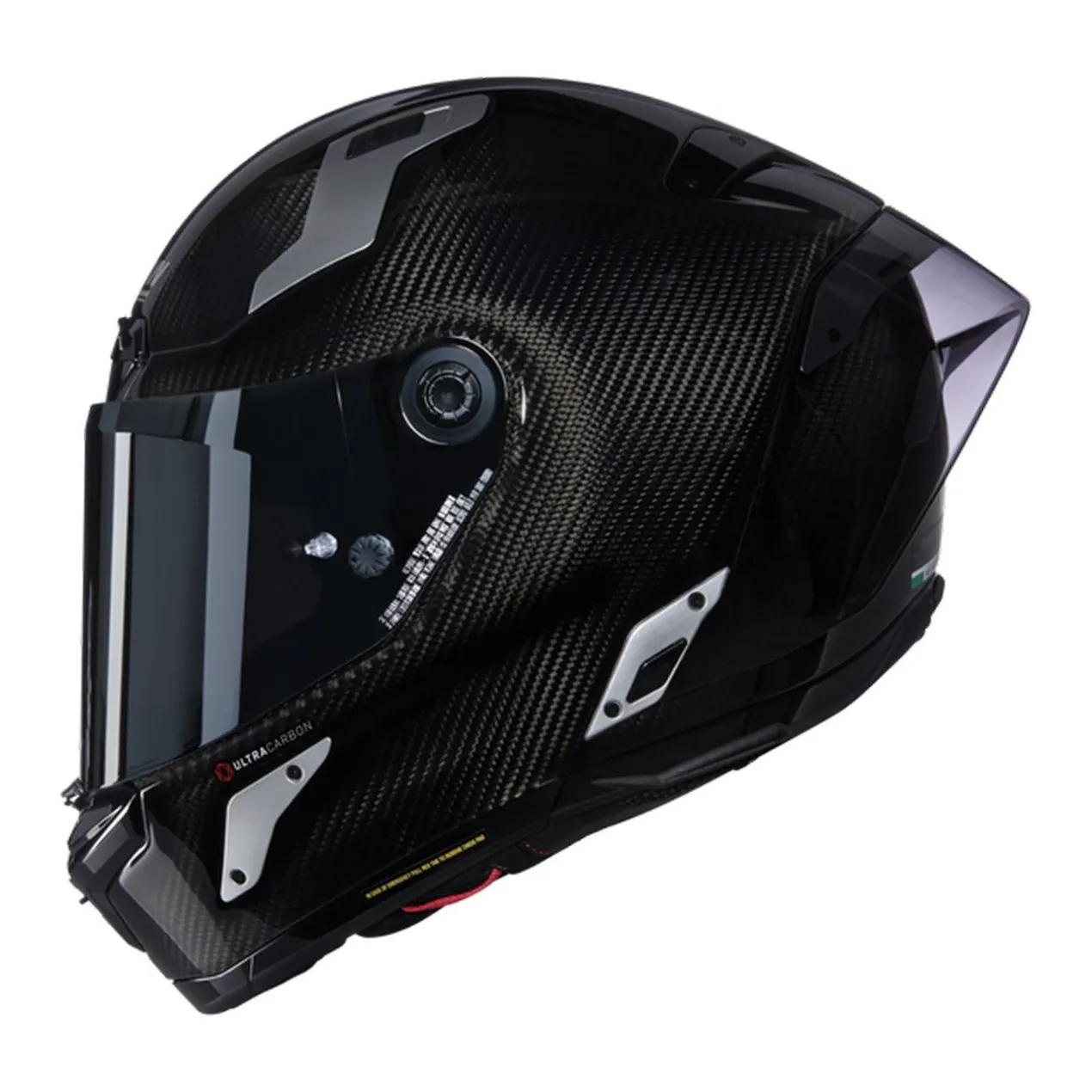 Casco Nolan X-804 Rs U.c. Argento Carbonio Argento
