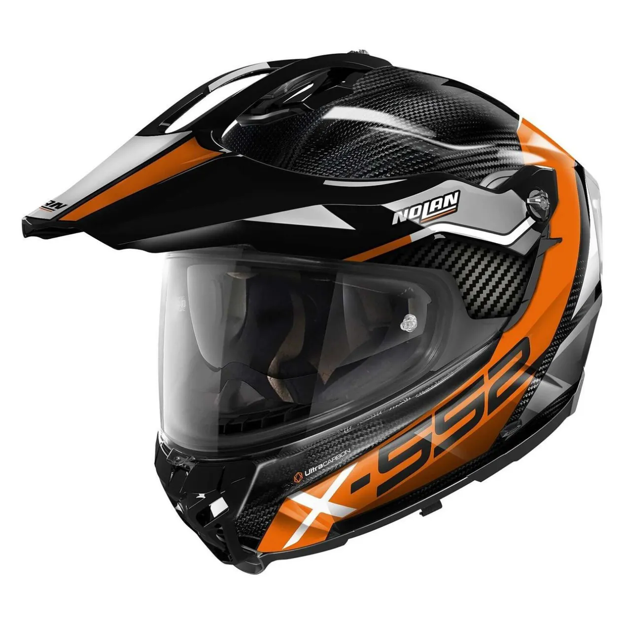 Casco Nolan X-552 Ultra Carbon Dinamo N-com Orange