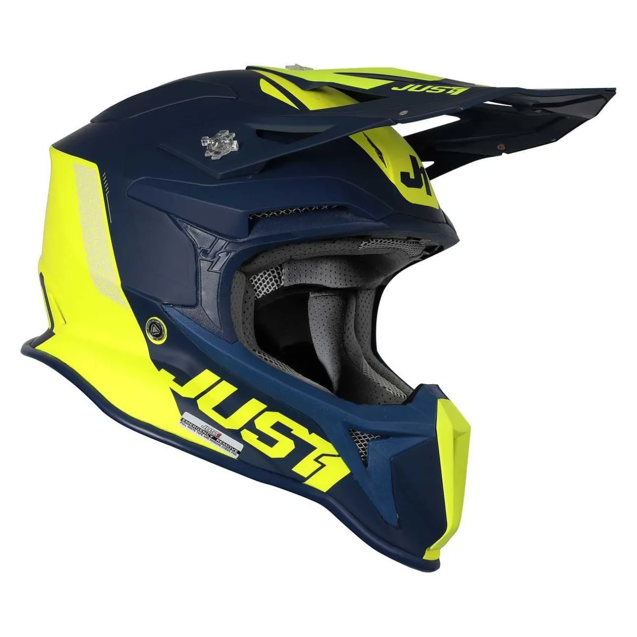 Casco Off-road / Cross Just1 J18 + Mips Pulsar Fluo Yellow M