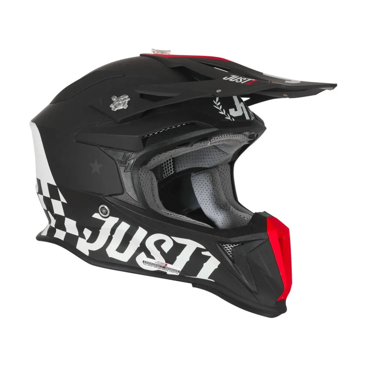 Casco Off-road/cross Just1 J18 Old School Black