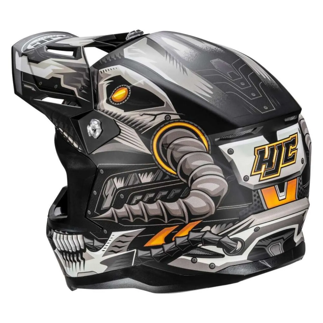 Casco Off Road Hjc C50 Mecha Beast Mc5sf