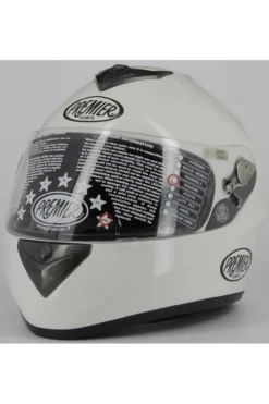 Casco Premier Dragon Fibra Monocolore Ultimo Pezzo Bianco