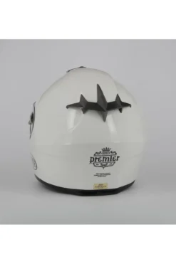 Casco Premier Dragon Fibra Monocolore Ultimo Pezzo Bianco