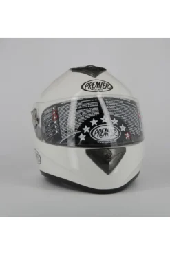 Casco Premier Dragon Fibra Monocolore Ultimo Pezzo Bianco