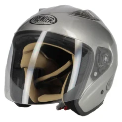Casco Premier Jt3 Jet In Fibra Monocolore Grigio