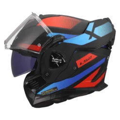 Casco Ribaltabile Ls2 Ff901 Advant X Nova Black Red Blue