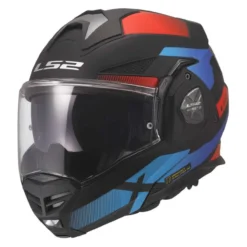 Casco Ribaltabile Ls2 Ff901 Advant X Nova Black Red Blue