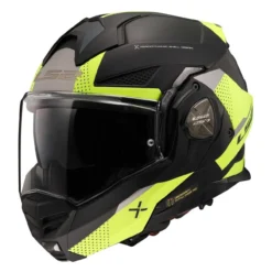 Casco Ribaltabile Ls2 Ff901 Advant X Oblivion Matt Black Hi-vis Yellow