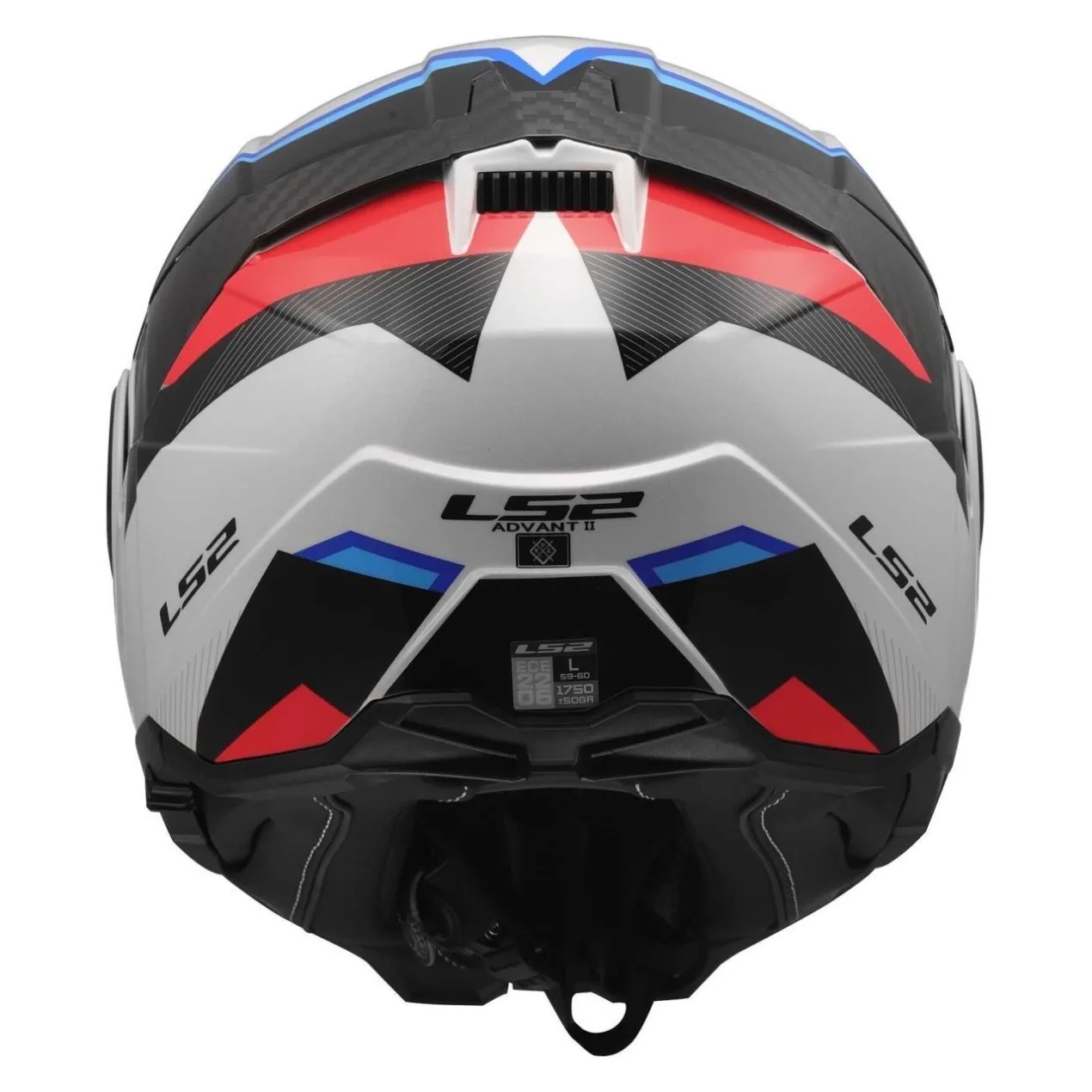Casco Ribaltabile Ls2 Ff910 Advant II Triple White Blue Red