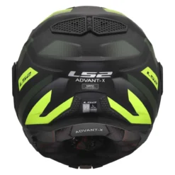 Casco Ribaltabile Ls2 Ff901 Advant X Nova Black H-v Yellow