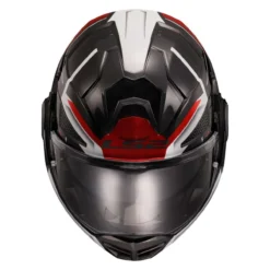 Casco Ribaltabile Ls2 Ff901 Advant X Spectrum Black White Red