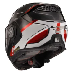 Casco Ribaltabile Ls2 Ff901 Advant X Spectrum Black White Red