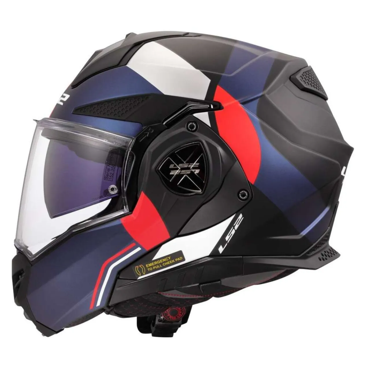 Casco Ribaltabile Ls2 Ff901 Advant X Ultra Blue Red