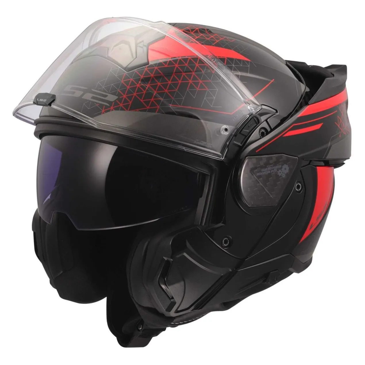 Casco Ribaltabile Ls2 Ff910 Advant II Astral Red