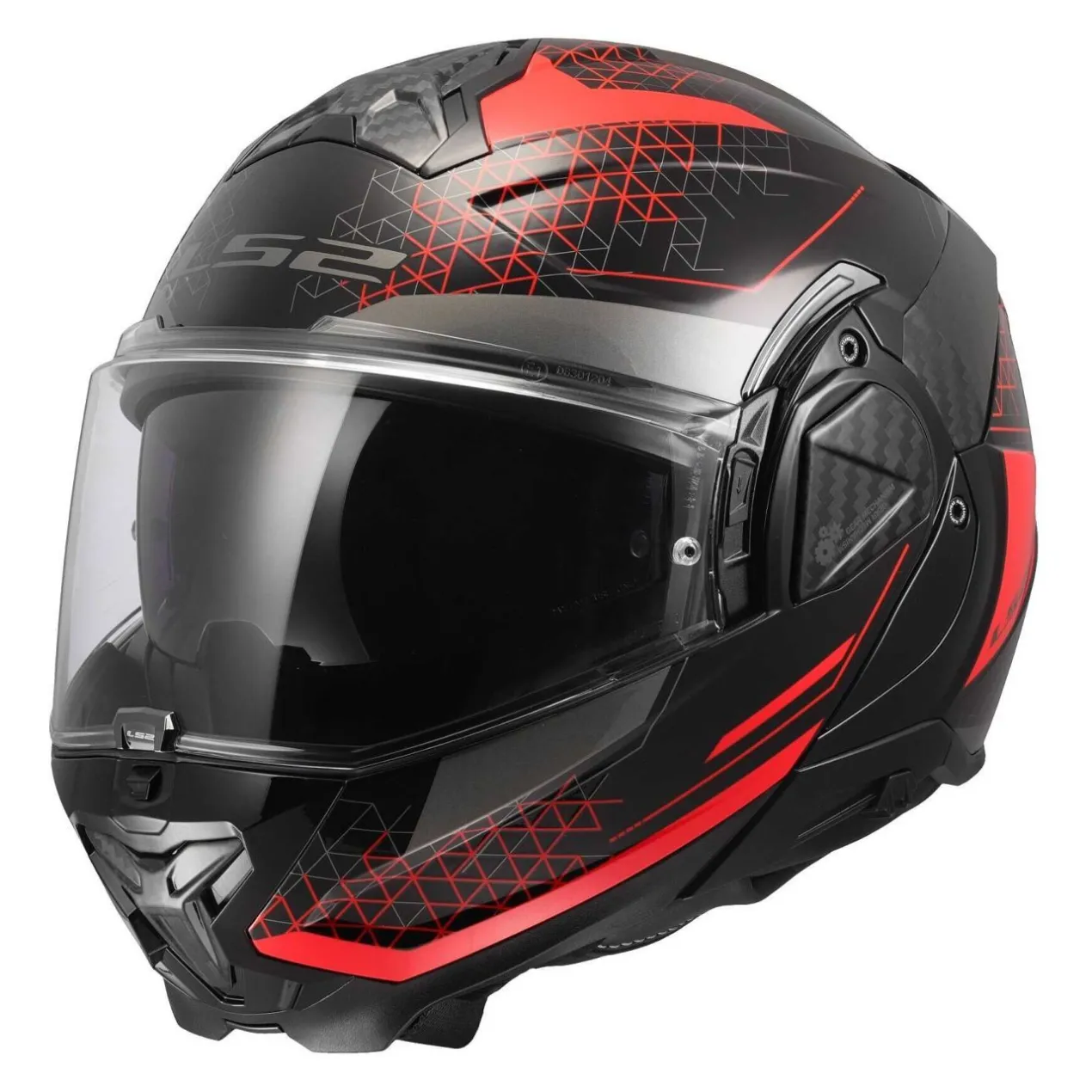 Casco Ribaltabile Ls2 Ff910 Advant II Astral Red