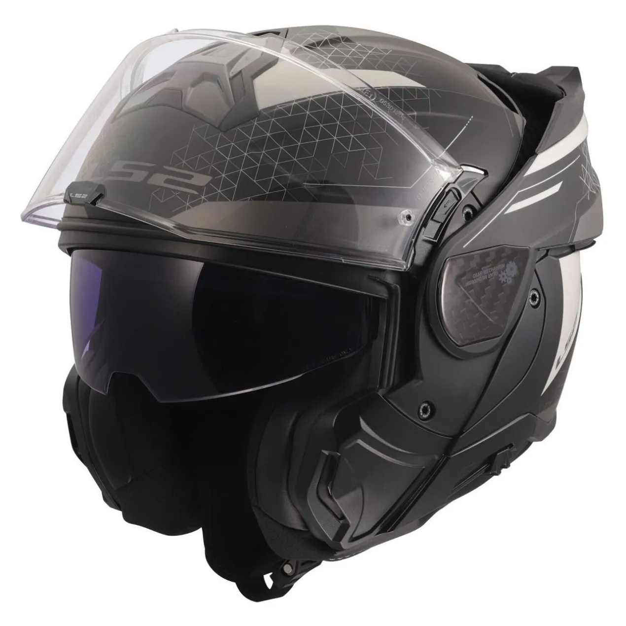 Casco Ribaltabile Ls2 Ff910 Advant II Astral Grey