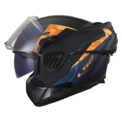 Casco Ribaltabile Ls2 Ff910 Advant II Glide Black Orange