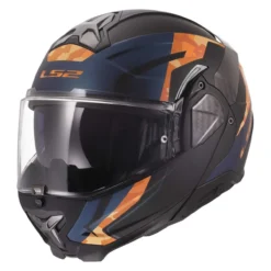 Casco Ribaltabile Ls2 Ff910 Advant II Glide Black Orange