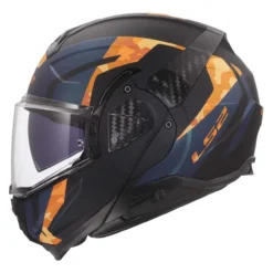 Casco Ribaltabile Ls2 Ff910 Advant II Glide Black Orange