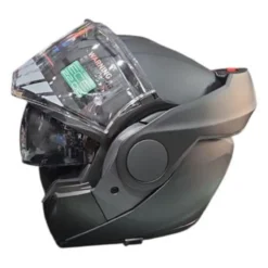 Casco Ribaltabile Mph Artra Solid Nero Opaco