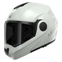 Casco Ribaltabile Mph Artra Solid Bianco Lucido