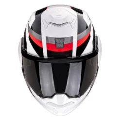 Casco Ribaltabile Scorpion Exo-tech Evo Pro Acuti Grigio Nero Rosso