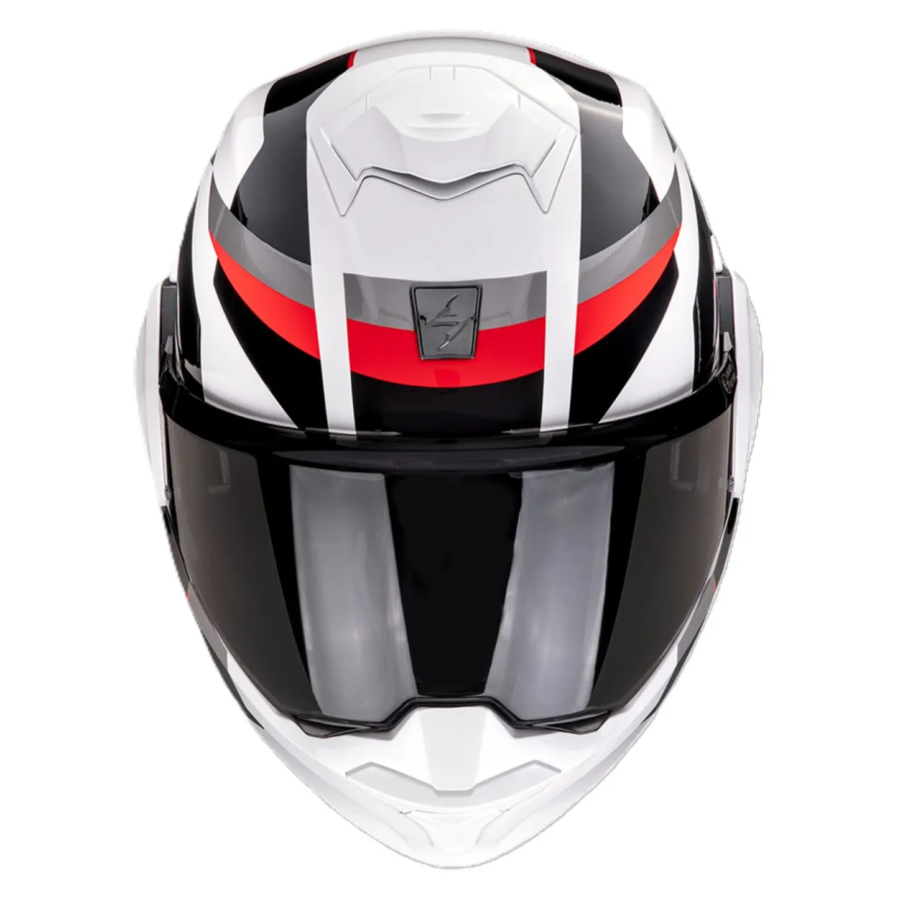 Casco Ribaltabile Scorpion Exo-tech Evo Pro Acuti Grigio Nero Rosso