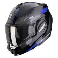 Casco Ribaltabile Scorpion Exo-tech Evo Socius Nero Blu