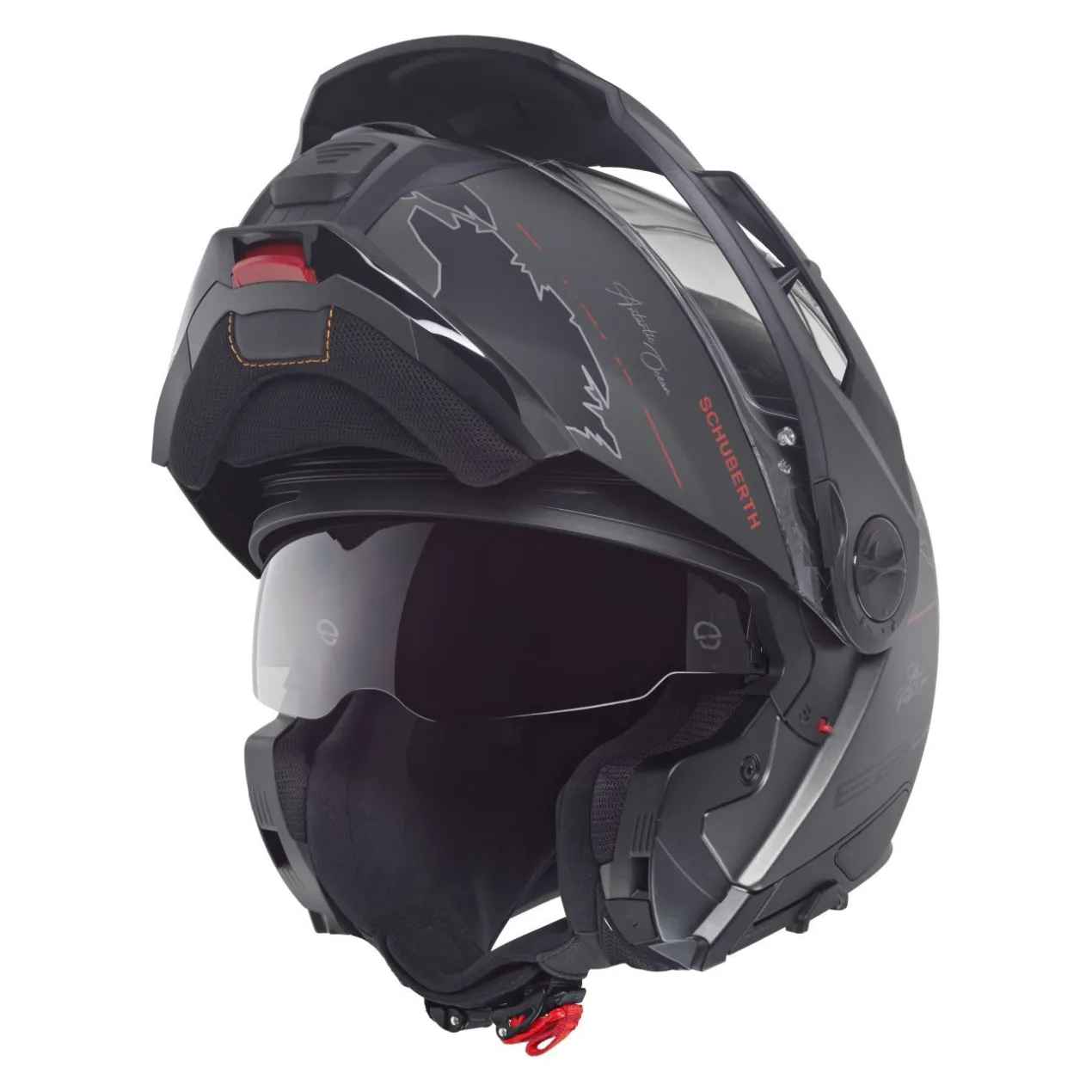 Casco Schuberth E2 Graphic Atlas Antracite