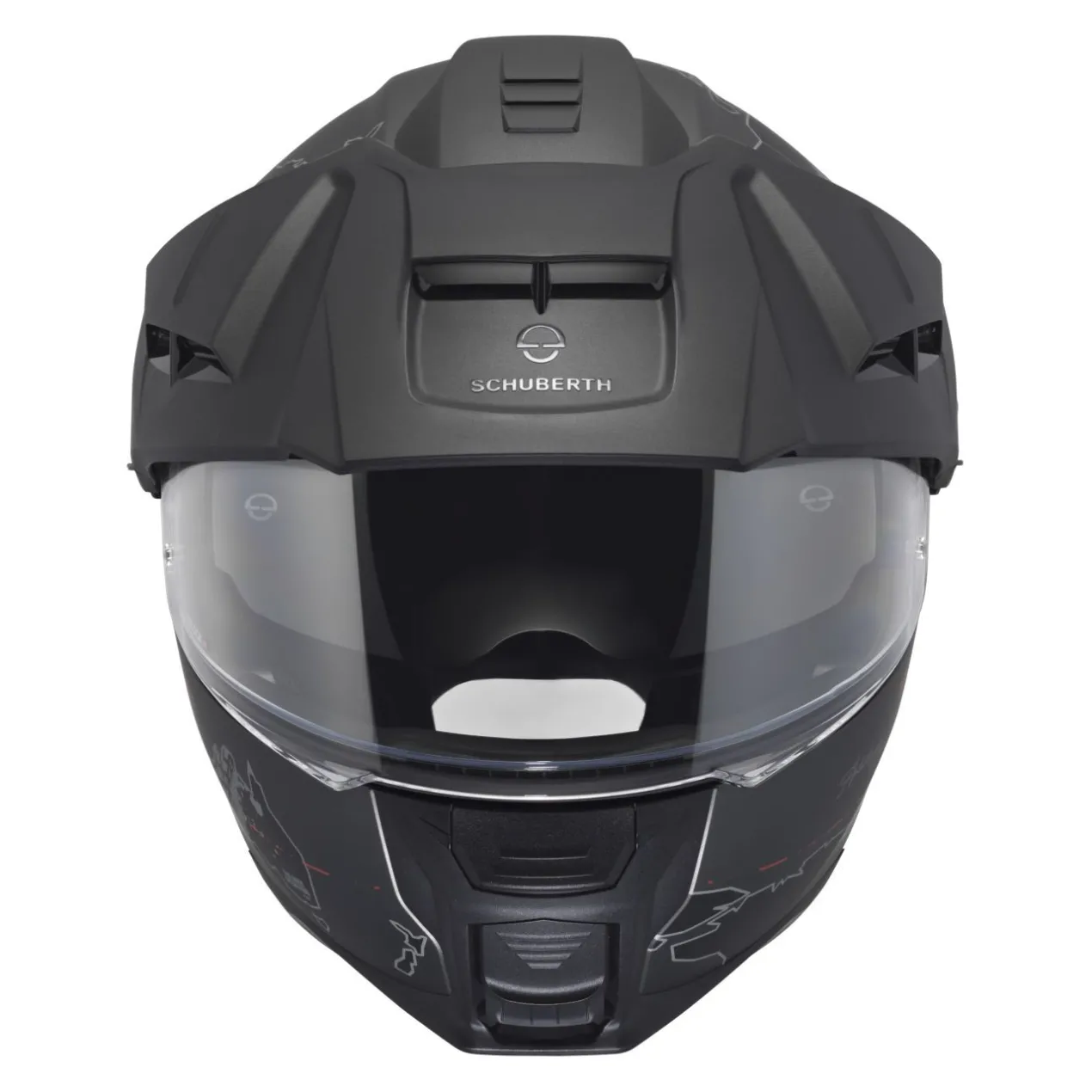 Casco Schuberth E2 Graphic Atlas Antracite