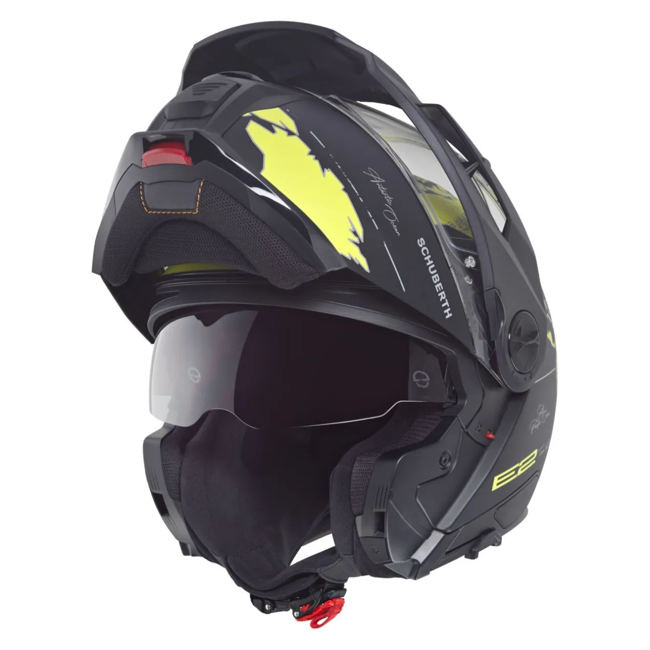 Casco Schuberth E2 Graphic Atlas Giallo
