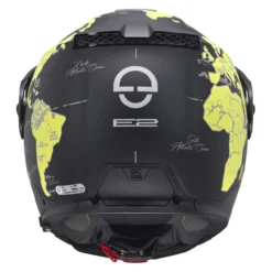 Casco Schuberth E2 Graphic Atlas Giallo