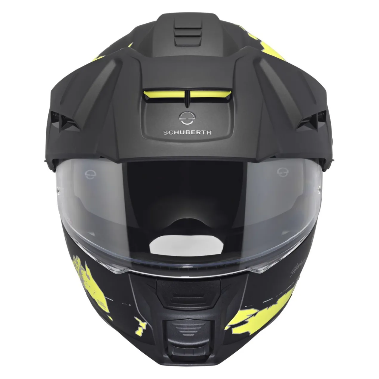 Casco Schuberth E2 Graphic Atlas Giallo