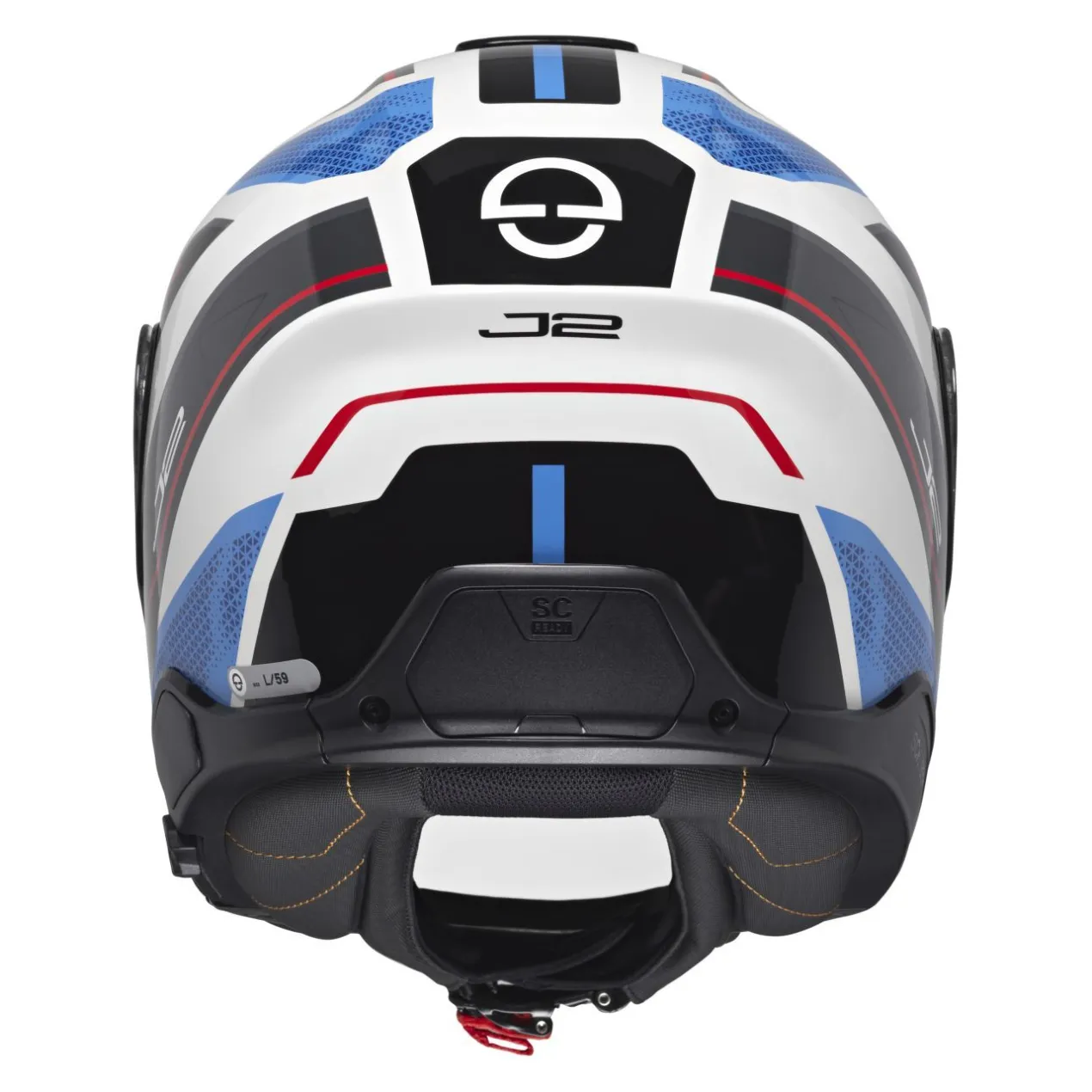 Casco Schuberth J2 Graphic Sigma Blu
