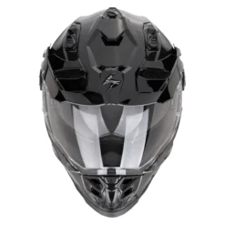 Casco Scorpion Adf-9000 Carbon Air Solid Nero