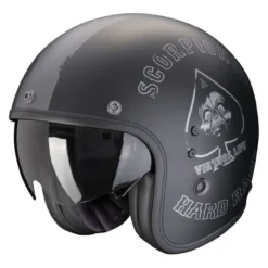 Casco Scorpion Belfast Evo Spade Nero-argento
