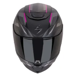 Casco Scorpion Exo-391 Aaxo Nero Opaco-rosa