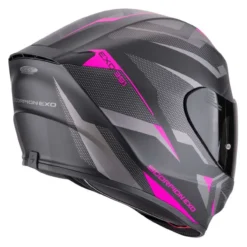Casco Scorpion Exo-391 Aaxo Nero Opaco-rosa