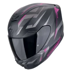 Casco Scorpion Exo-391 Aaxo Nero Opaco-rosa