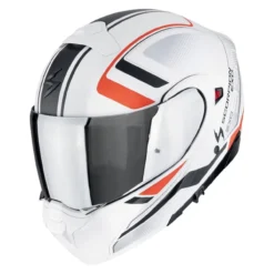 Casco Scorpion Exo-930 Evo Ardens Bianco Opaco-nero-ro